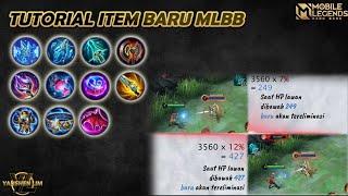 TUTORIAL ITEM BARU MLBB NEXT UPDATE 2024 MOBILE LEGENDS INDONESIA