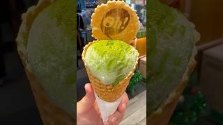 Matcha mochi soft serve @ Oh Matcha, regent place, Sydney @Misspiggyexplores