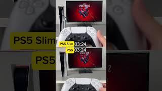PS5 vs PS5 slim opening games speed test. #ps5  #ps5slim  #playstation  #glistco
