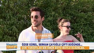 Özge Gürel, Serkan Çayoğlu çifti Ahmet Kural ile Gizem Çağla Şahin'in düğününe katıldı...