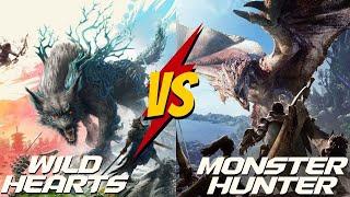 Clashing Worlds: A comparison of Monster Hunter vs Wild Hearts!