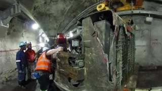 When the Dust Settles | Underground in a South African gold mine - 360 footage