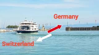 Romanshorn Switzerland / Ferry from Switzerland to Friedrichshafen Germany / Bodensee Cruise