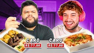 COMPREI AS MARMITAS MAIS CARAS DA CIDADE! - React Thiago Quatroque