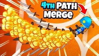 MERGING 4TH PATH TOWERS TO EVAPORATE BLOONS