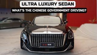 Hongqi Guoya are trying to catch up with Rolls-Royce. Ultra-luxury sedan #testdrive