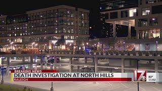 Death investigation at North Hills