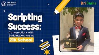 Conversations With Budding Authors at 21K School | Hrriday Yeshwanth Raj