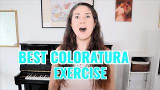 THE BEST EXERCISE FOR COLORATURA SINGERS (AND THOSE WHO WANT TO SING FAST VOCAL RUNS)