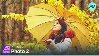 Create a Realistic Rain Effect in Affinity Photo | Affinity Photo Tutorial