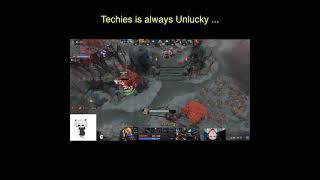 Unlucky Techies | Dota 2 #Shorts