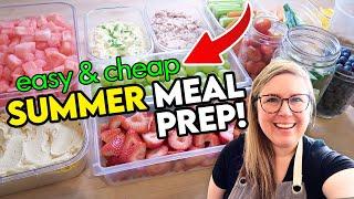 Summer Meal Prep WITHOUTHeating up the Kitchen!