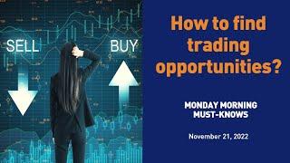 How to find trading opportunities? - MMMK 112122