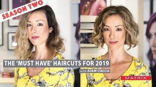 How to Cut a Graduated Bob on Curly hair on Episode #69 of HairTube© with Adam Ciaccia