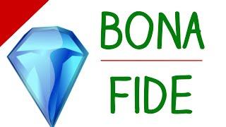 Learn English Words - Bona Fide (Vocabulary Video)