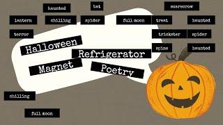 Halloween Spooky Refrigerator Magnet Google Slides Activity