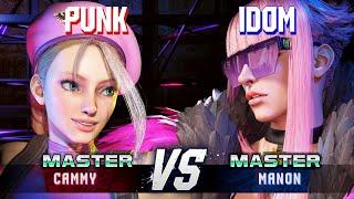 SF6 ▰ PUNK (Cammy) vs IDOM (Manon) ▰ High Level Gameplay