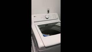 LG Washer & Dryer from Lowe’s