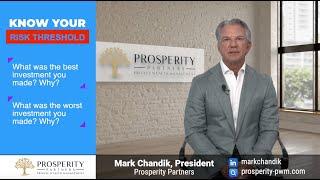 Prosperity Perspective | Know Your Investment Risk Threshold