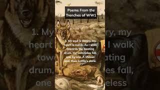 Poems from the Trenches (World War 1)