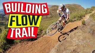 We built a SICK MTB flow trail and sent it!