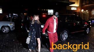 Taylor Swift and Travis Kelce Brave The Rain For Romantic Dinner Date in the Big Apple