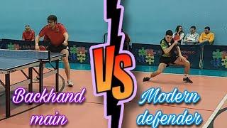 Modern defender vs backhand main | championship match