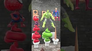 Superman Is The Strongest  #animatedshort #spiderman #shorts