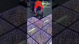 Fast to connect the dance floor and save your cost and time #danceclub #ledfloor #dancelife