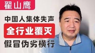 翟山鹰：整个中国人，可能都该死｜全行业覆灭，良品铺子、卫生巾、尿不湿、保交楼全都不合格｜中国人集体失声｜江浙地区也开始远洋捕捞了｜很多可怕的事情，正在中国国内发生