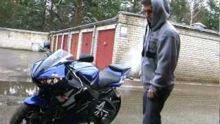 Yamaha R6 2004 year dark blue