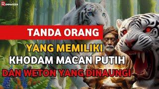 SAKTI ! TANDA ORANG MEMILIKI KHODAM MACAN PUTIH | DAN WETON YANG MENAUNGINYA