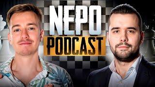 NEPO on cheating, Magnus, Hikaru, Fabi, Ding, and the Candidates