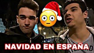 Así es la Navidad en España!!! Visitando Barcelona