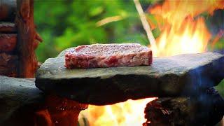 YOU WILL DROOL | Amazing Bushcraft Campfire Cooking (ASMR STYLE)