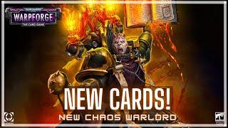 NEW CHAOS CARDS - Warpforge reinforcement drop incoming!