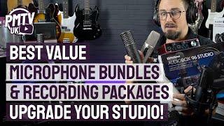 8 Best Affordable Recording Packages & Microphone Bundles -  Upgrade Your Home Studio For Less!