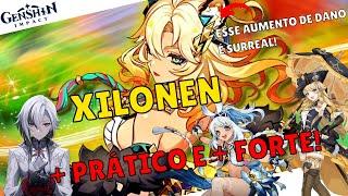 XILONEN - ESSE AUMENTO DE DANO É ABSURDO! PARTE 2 - NAVIA, MUALANI E ARLECCHINO - GENSHIN IMPACT