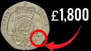 Rare & Error 20p Coins Worth BIG MONEY You Might Have!