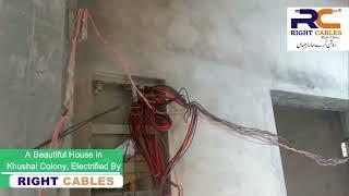 A Beautiful House in Khushal Colony Multan Electrified Right Cables