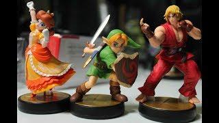Ken, Daisy, and Young Link Amiibo Unboxing/Review | Hawke Review