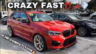 BMW X3M COMPETITION FIRST DRIVE DOING LAUNCH CONTROL‼️️ *FAST AF*