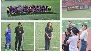 Cyclone Remal tuartute tana Charity Football Match leh a behbawm hmuhnawm tak mai chu.