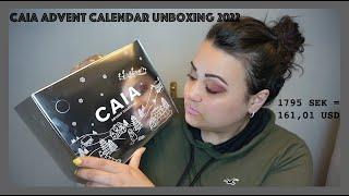 CAIA Advent Calendar 2022 // UNBOXING // Redemption from being the worst calendar of 2021?!