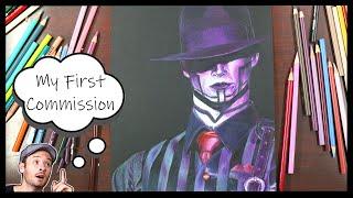 Drawing THE SPINE from Steam Powered Giraffe (SPG)