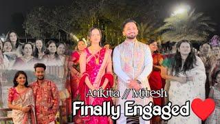 Finally Engaged Ankita // Mitesh️| Engagement vlog PART 1 KRISH PHOTO@AnkitaaSatpute  @aditya7pute