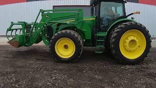 RES Auction Lot 18: John Deere 8345R MFWD Tractor