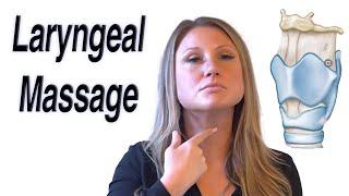 Laryngeal Massage & Myofascial Release for a Tight Throat (6 Exercises) #voicetherapy