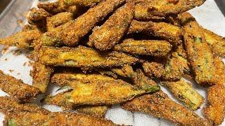 Appetizer Worthy Deep Fried Okra!