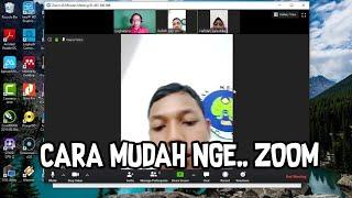 Cara Mudah Menggunakan Aplikasi Zoom Cloud Meeting di Komputer /  PC / Laptop